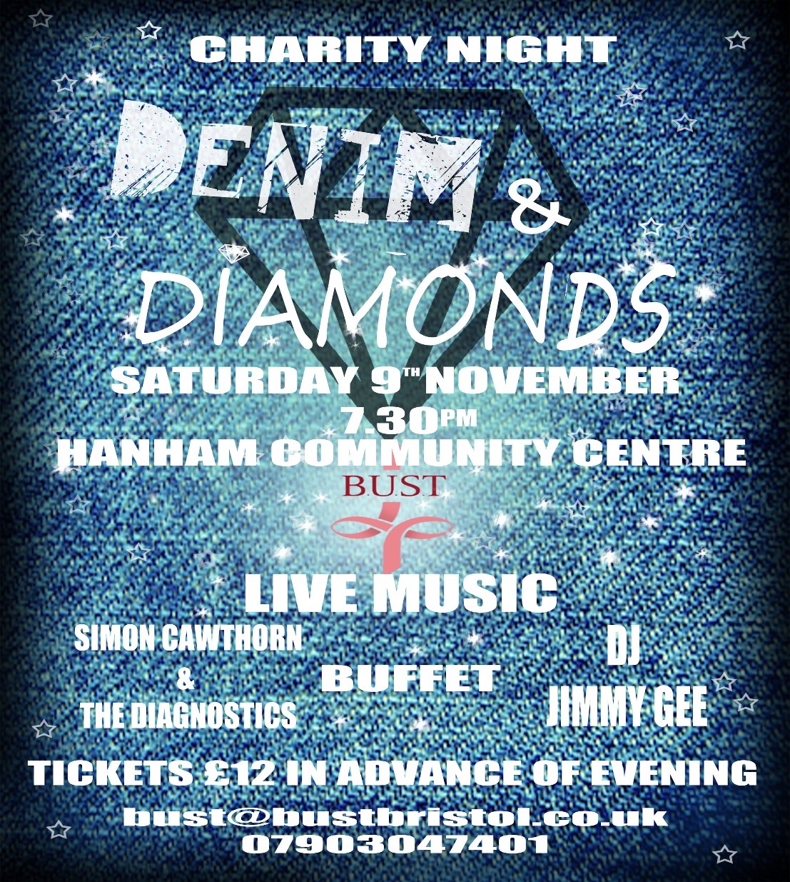 BUST Bristol Denim and Diamonds Tickets On Sale! News